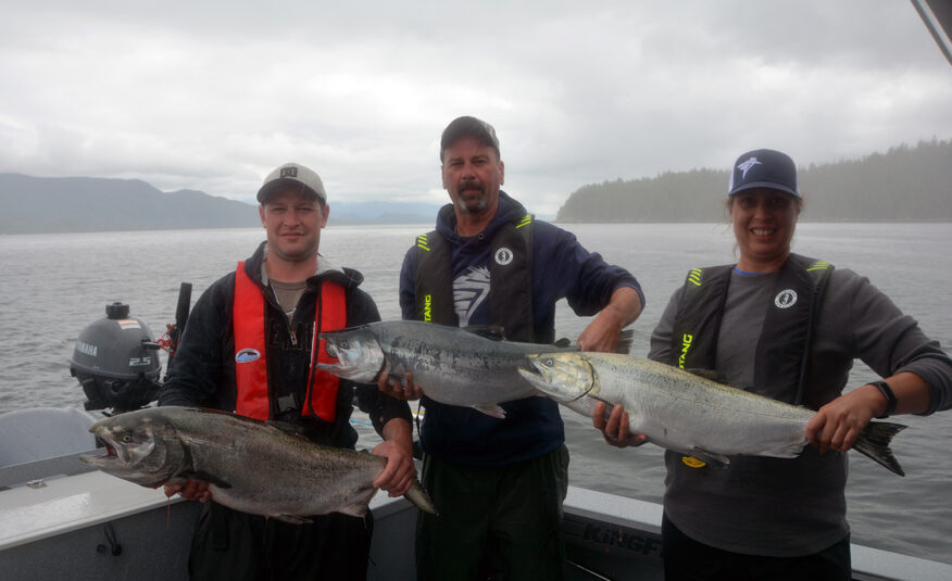 Team KIngFisher in Port Hardy, BC