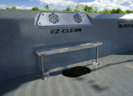 Heavy duty EZ clean intake grate with stomp bar