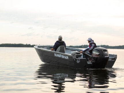 The 1825 Warrior Tiller heavy gauge all welded aluminum hull delivers toughness and durability together with our famous performance ride. Get it done and have some fun.